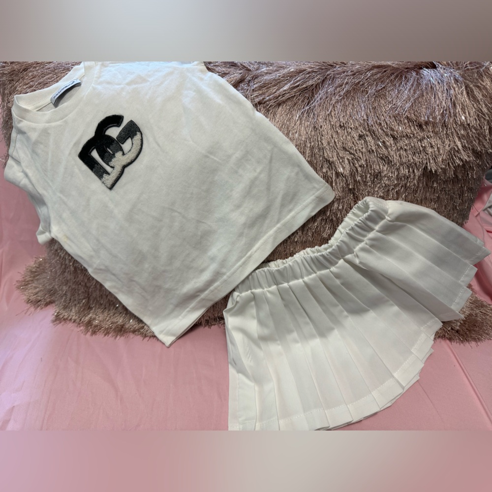Authentic Dolce and Gabbana top and Shien skirt